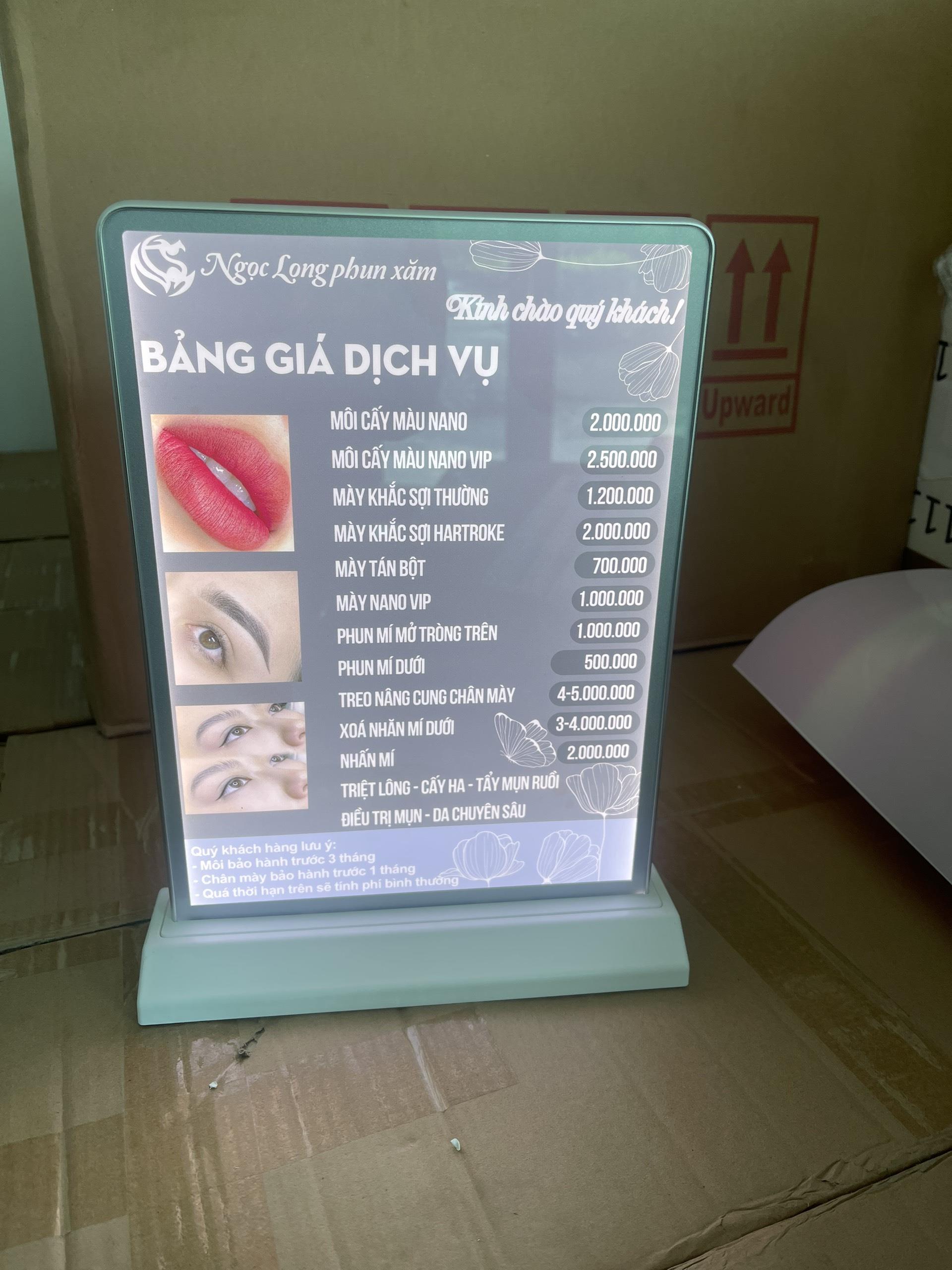 KT: A4 2 mặt pin sạc